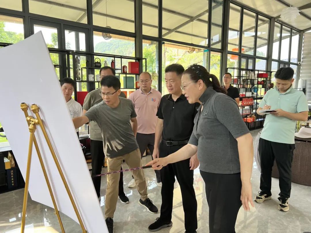 宋在軍率隊調(diào)研“百千萬工程”典型鎮(zhèn)村建設(shè)情況